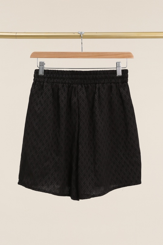 Shorts Femme Noir AZAKA II W9560 Efashion Paris