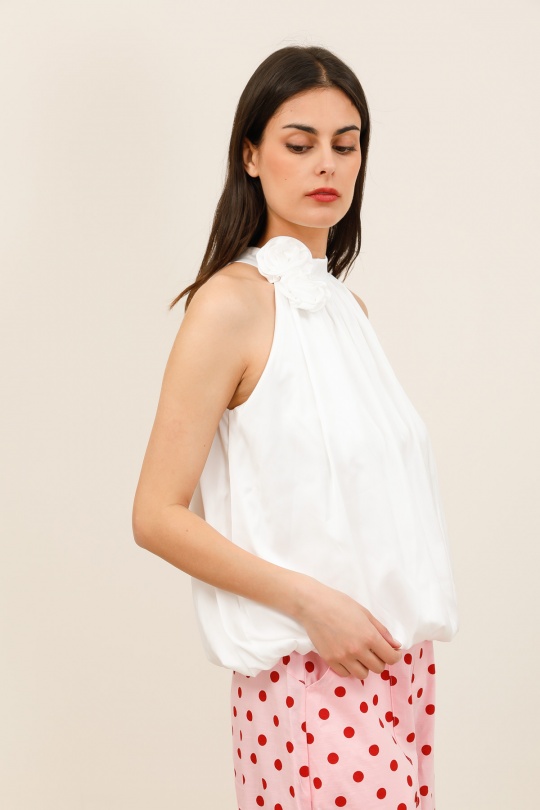 Tops Femme Blanc AZAKA II W52868 Efashion Paris