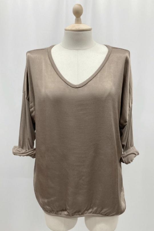 discount 92% WOMEN FASHION Shirts & T-shirts Basic Brown L Alice Springs bodysuit 