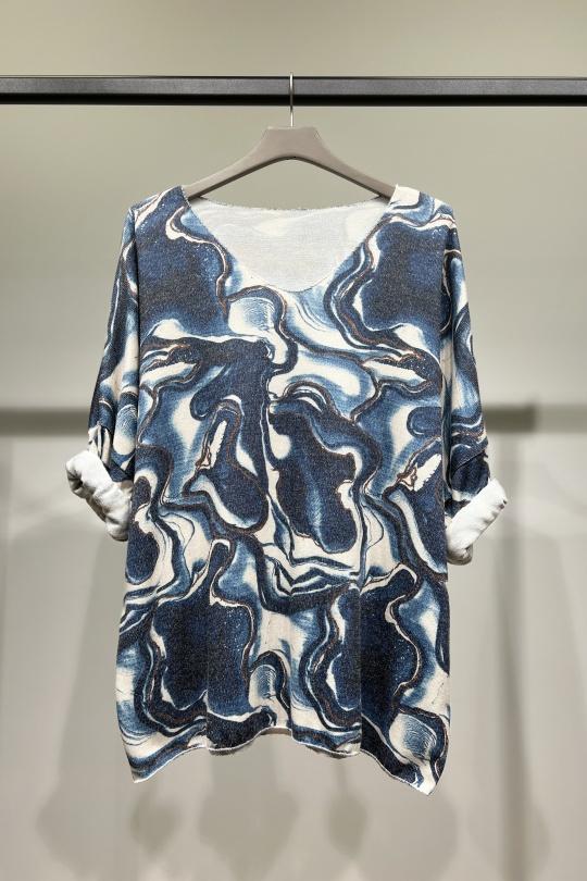 Tops Femme Marine L'EMOTION 13502502 Efashion Paris