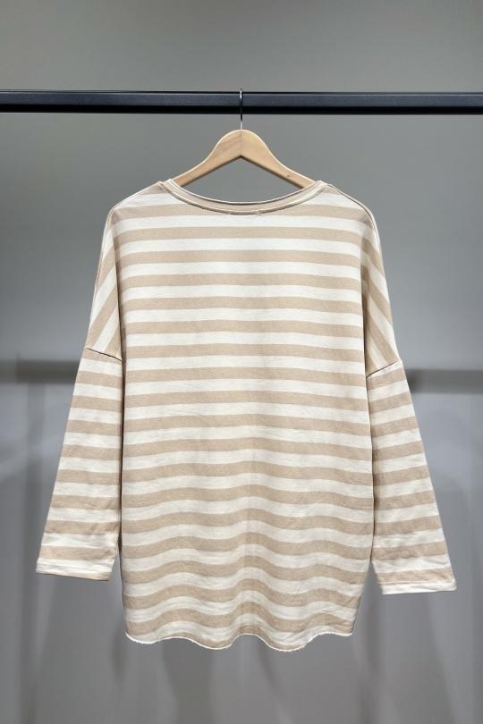 Sweats Femme Beige L'EMOTION 02903497 Efashion Paris