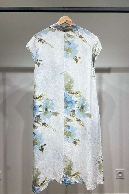 Midi dresses Women White L'EMOTION 10930383 Efashion Paris