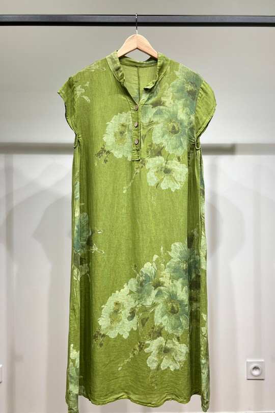 Midi dresses Women White L'EMOTION 10930383 Efashion Paris