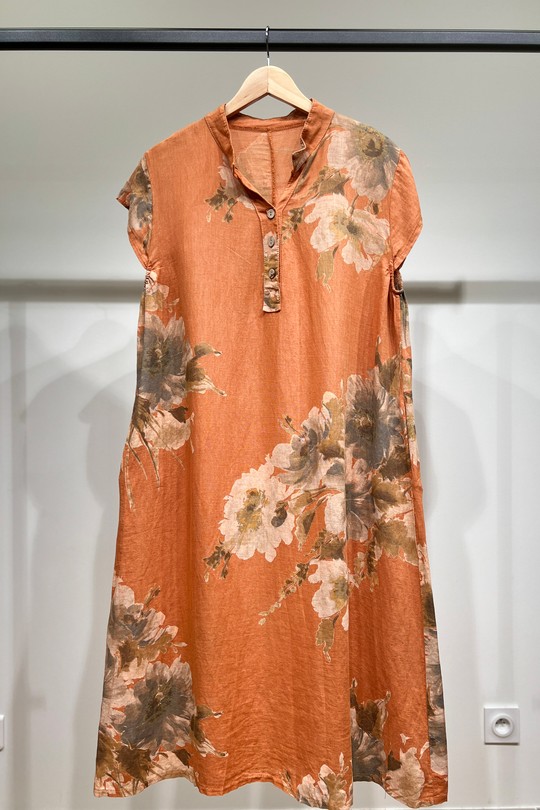 Midi dresses Women White L'EMOTION 10930383 Efashion Paris