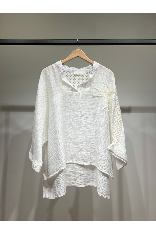 Blouses Femme Blanc L'EMOTION 07900530 Efashion Paris