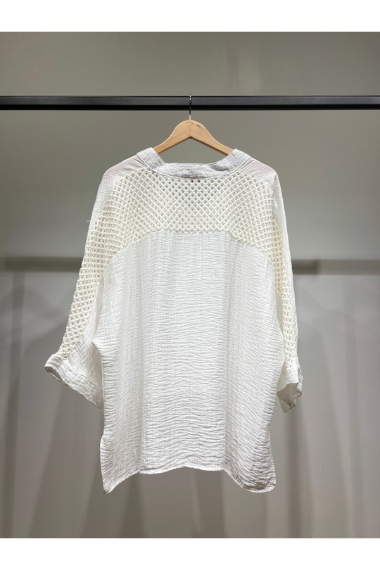 Blouses Femme Blanc L'EMOTION 07900530 Efashion Paris