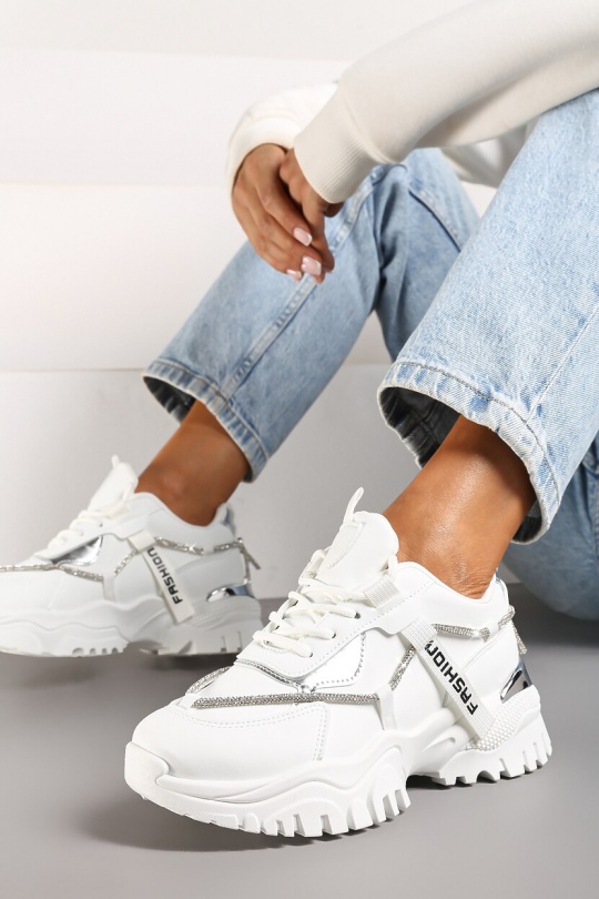 Zapatillas deportivas Zapatos White MULANKA JD-7 Efashion Paris