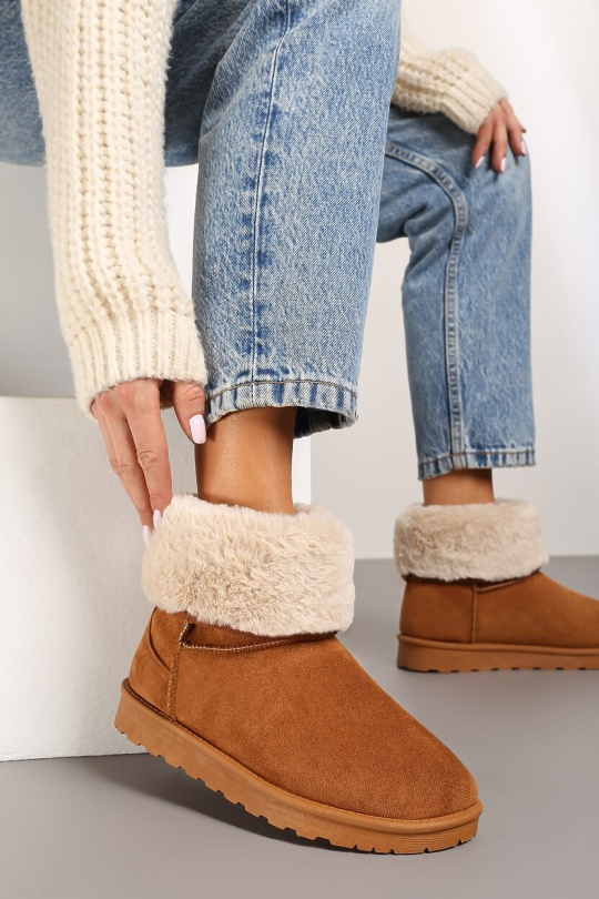 Ankle boots Shoes Camel MULANKA JD-5 Efashion Paris