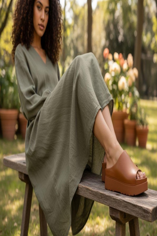 Zeppe Scarpe Camel MULANKA DM499 Efashion Paris