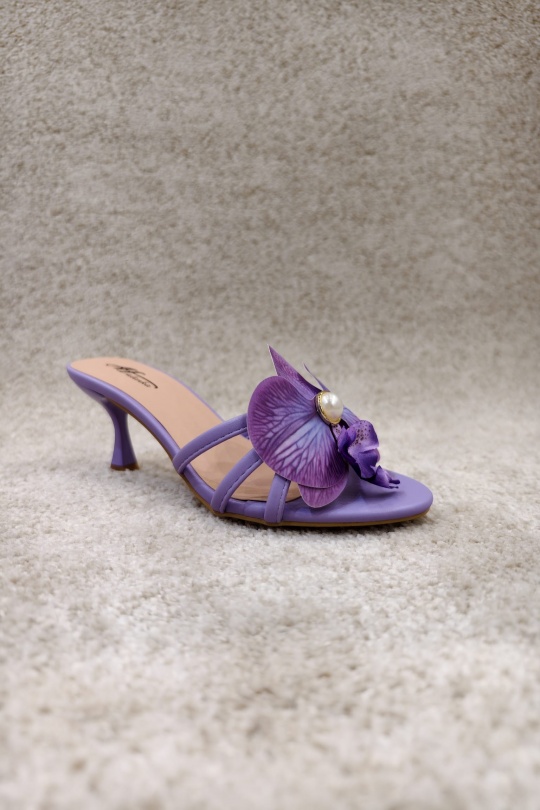 Sandales Chaussures Violet MULANKA CIC-391 Efashion Paris