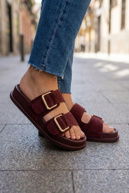 Sandales Chaussures Bordeaux MULANKA DM518 Efashion Paris
