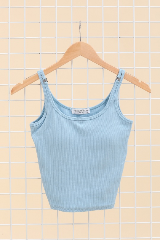 Vests Women Blue J&H FASHION 28572 Efashion Paris