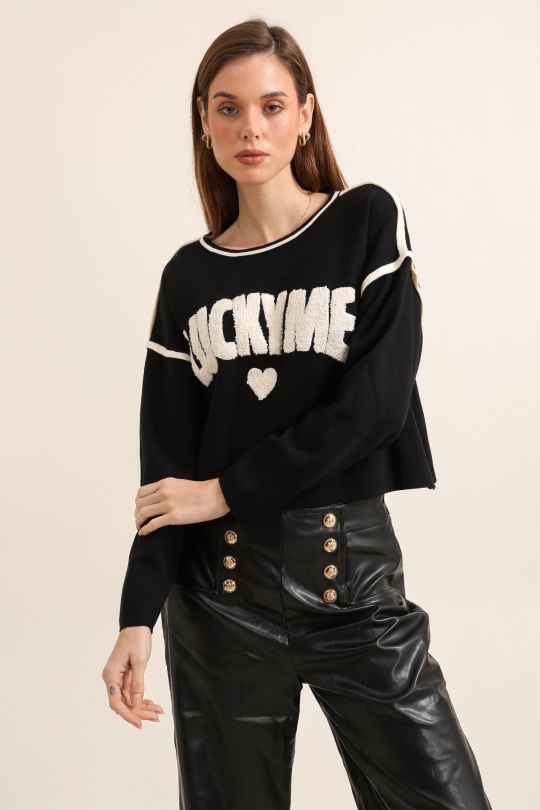 Jumpers Women Black J&H FASHION 22018 Efashion Paris
