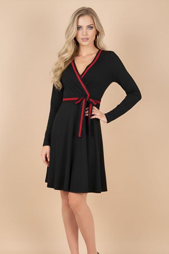 Robes courtes Femme Rouge J&H FASHION 98181 Efashion Paris