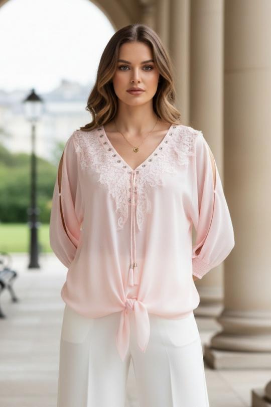 Tops Femme Blanc J&H FASHION 8832 Efashion Paris