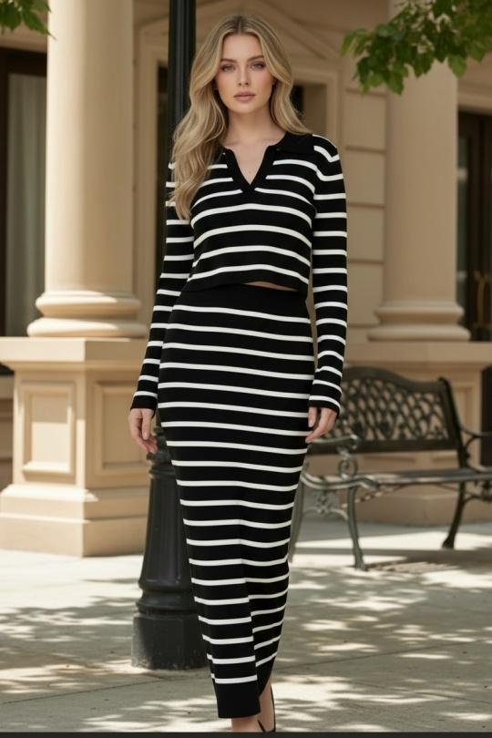 Ensembles Femme Marine J&H FASHION 16973 Efashion Paris