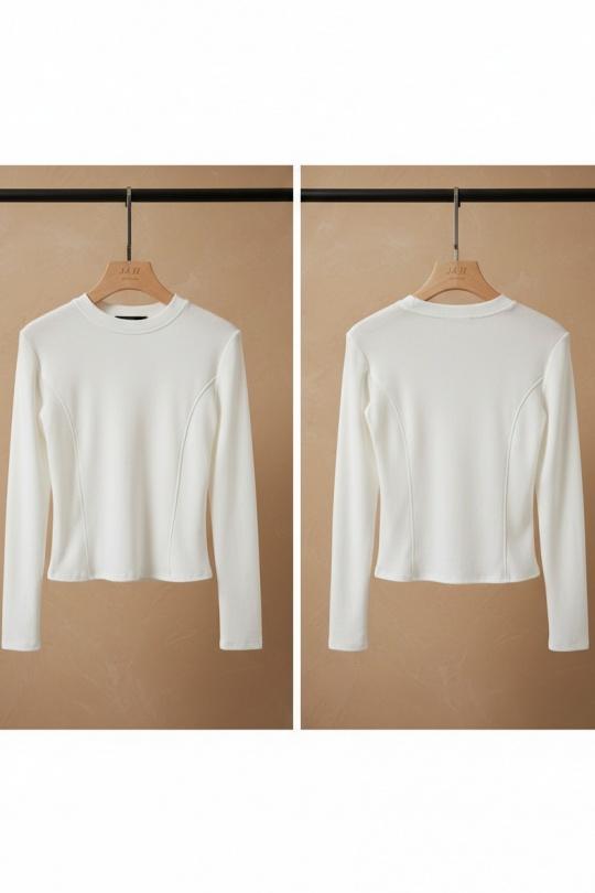 Tops Femme Ecru J&H FASHION 16206 Efashion Paris