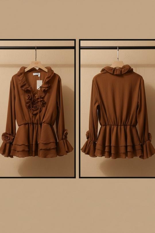 Robes courtes Femme Blanc J&H FASHION 28766 Efashion Paris