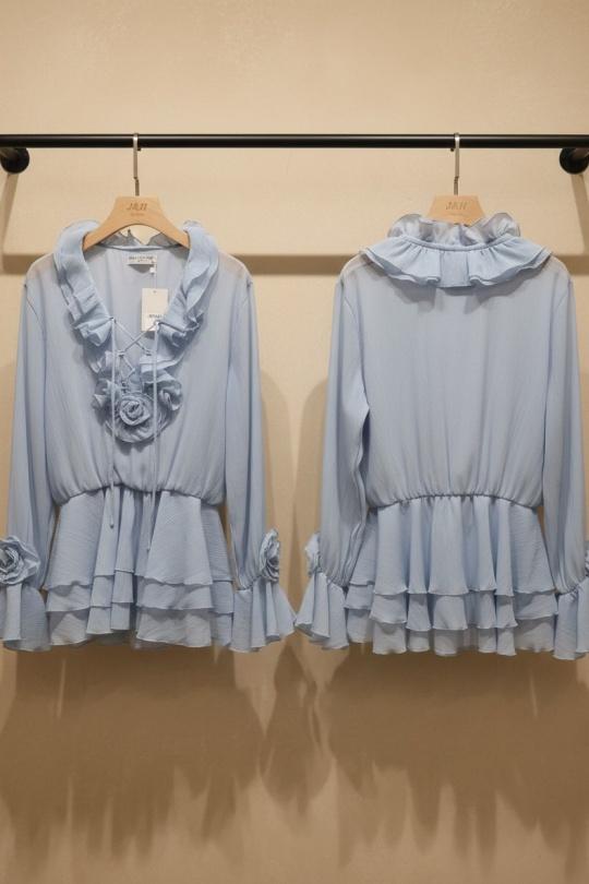 Robes courtes Femme Blanc J&H FASHION 28766 Efashion Paris