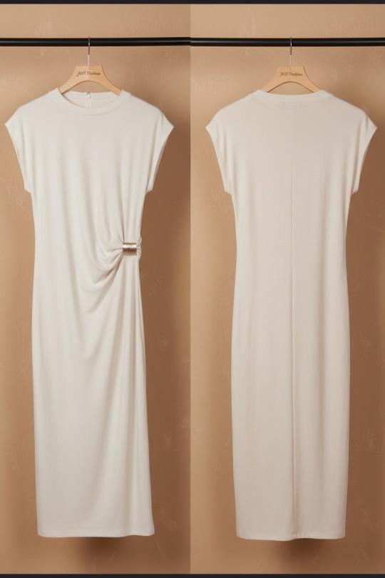 Robes longues Femme Rose J&H FASHION 26059 Efashion Paris