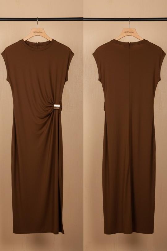 Robes longues Femme Rose J&H FASHION 26059 Efashion Paris