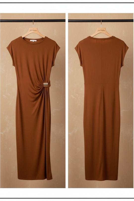 Robes longues Femme Rose J&H FASHION 26059 Efashion Paris