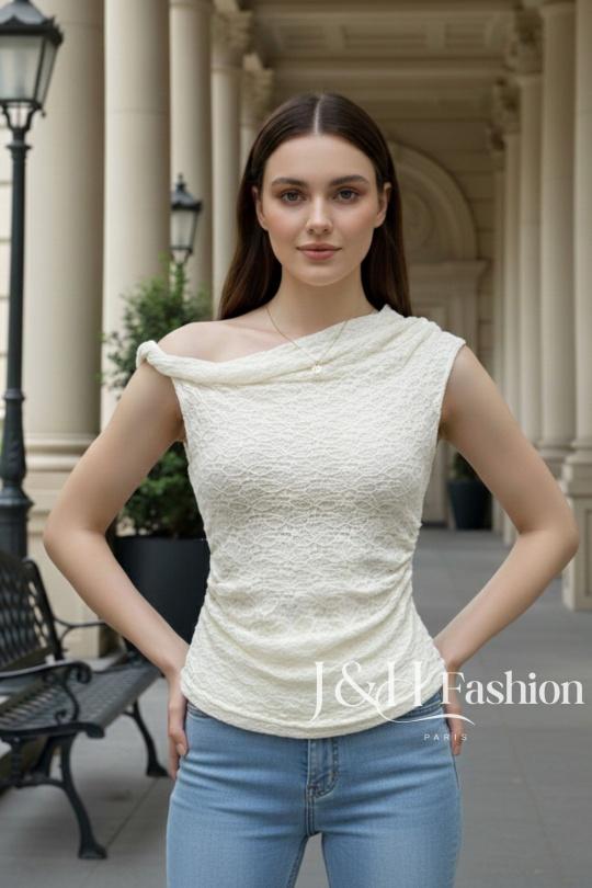 Tops Femme Bleu J&H FASHION 7211 Efashion Paris