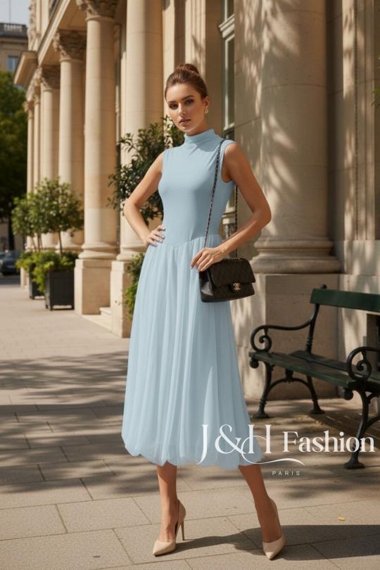 Robes longues Femme Choco J&H FASHION 7204 Efashion Paris