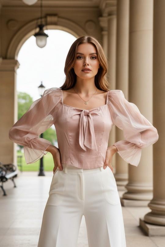 Tops Femme Rose J&H FASHION 8855 Efashion Paris