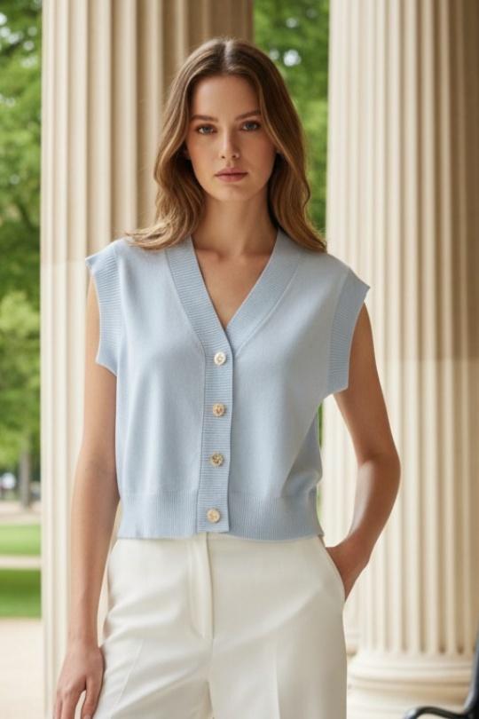 Tops Femme Bleu J&H FASHION 9905 Efashion Paris