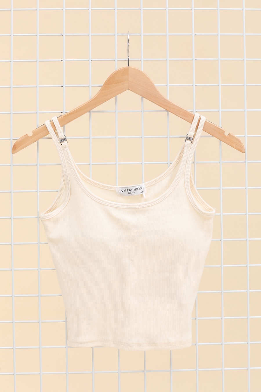 Vests Women Beige J&H FASHION 28572 #c Efashion Paris