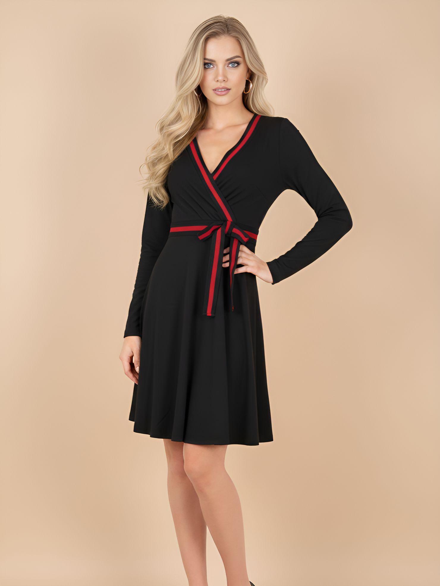 Robes courtes Femme Rouge J&H FASHION 98181 #c Efashion Paris