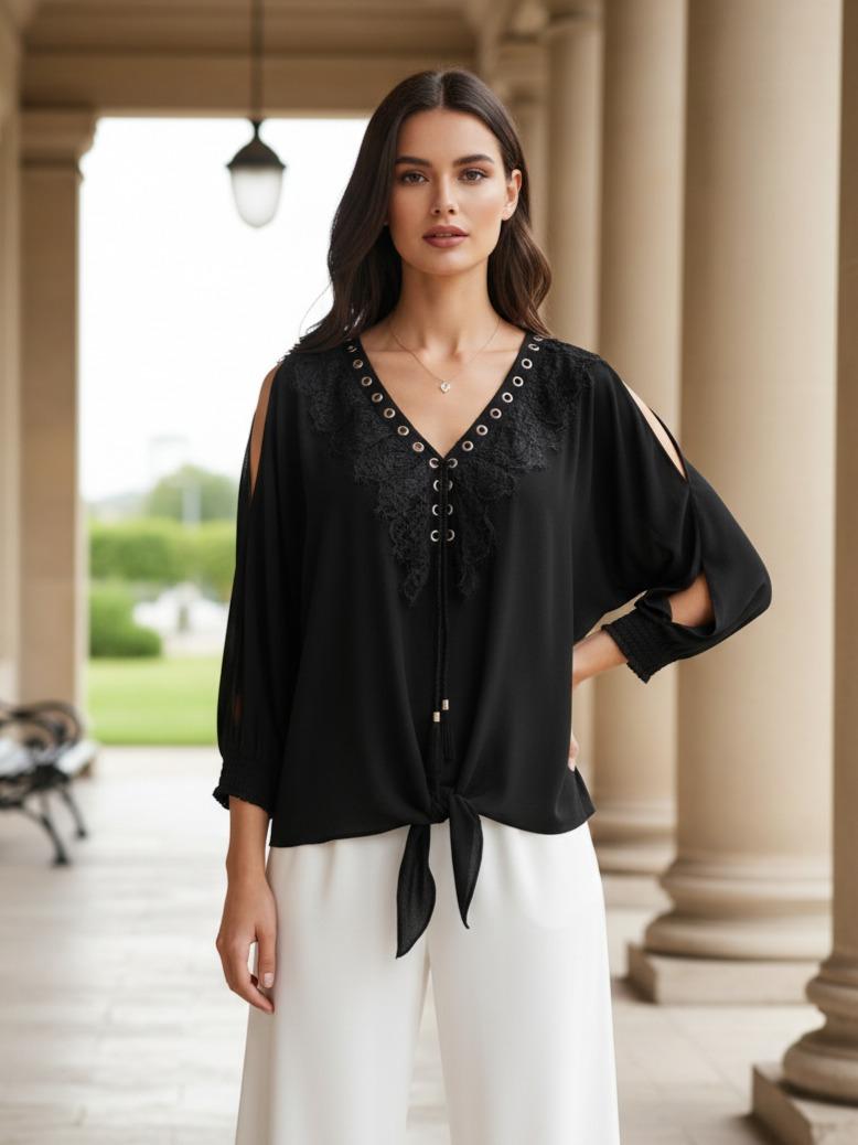 Tops Femme Blanc J&H FASHION 8832 #c Efashion Paris