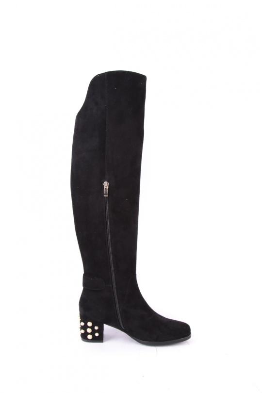 Boots Shoes Black BELLE SHOES 17A0658 Efashion Paris