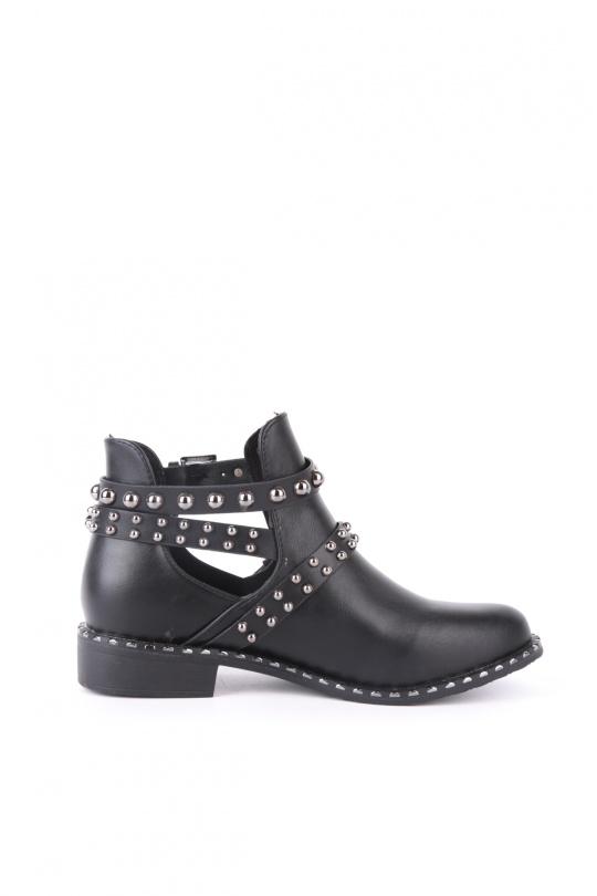 Botines Zapatos Black BELLE SHOES 6078 Efashion Paris