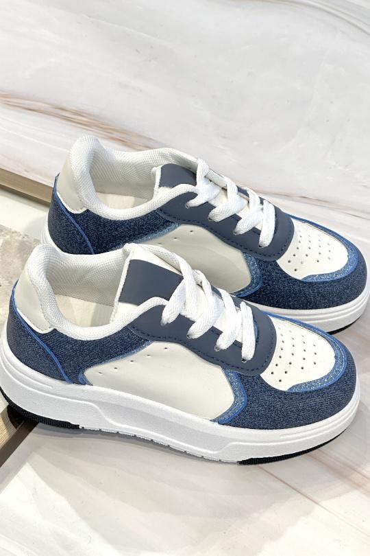 Girls shoes Shoes Blue / Dark blue H2P Diffusion - POTI PATI KID668M Efashion Paris