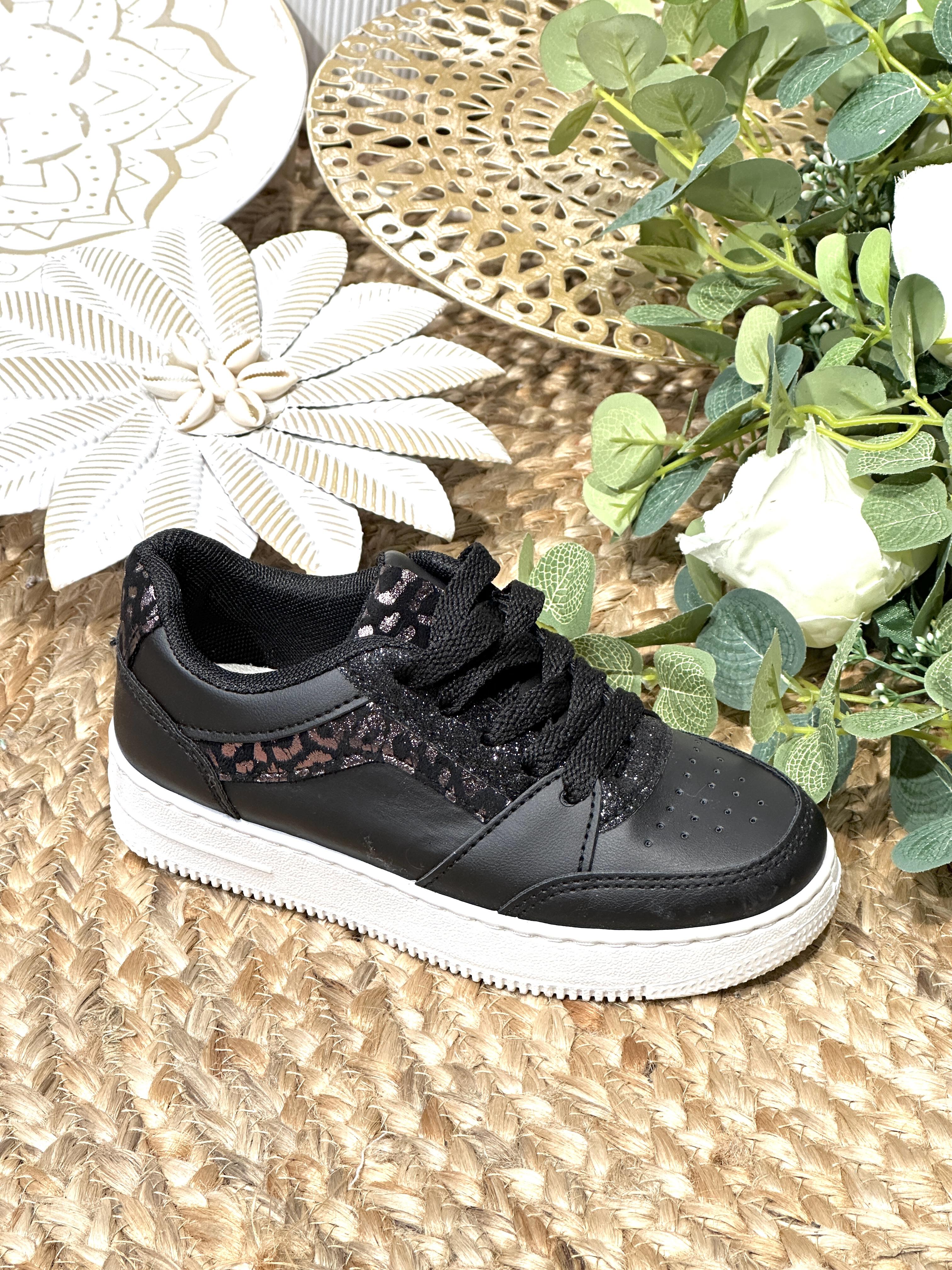 Chaussures filles Chaussures Noir H2P Diffusion - POTI PATI KID666L #c Efashion Paris