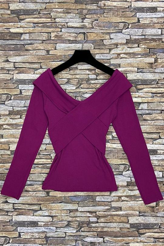 Tops Femme FUCHSIA ELLE STYLE HD_2680_FANNY Efashion Paris