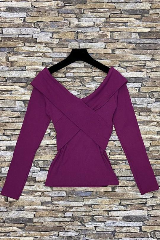 Tops Femme FUCHSIA ELLE STYLE HD_2680_FANNY Efashion Paris