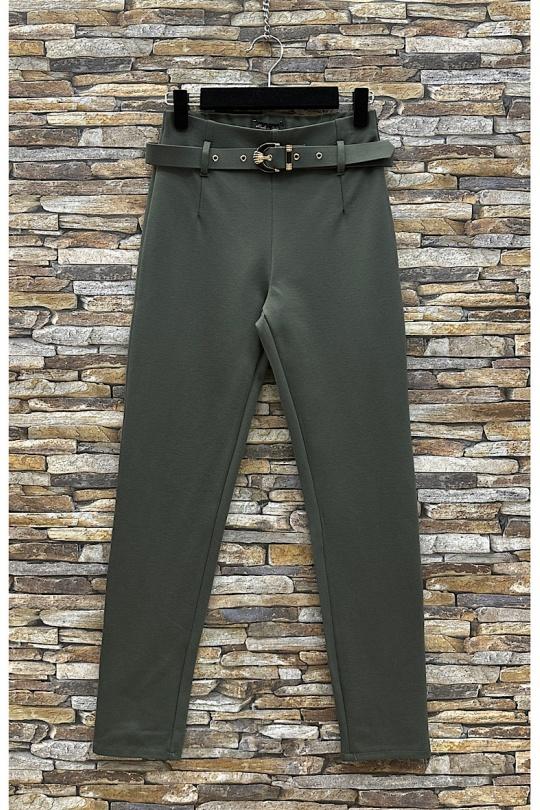 Pantalons Femme Kaki ELLE STYLE NGJ_581_MILENE Efashion Paris
