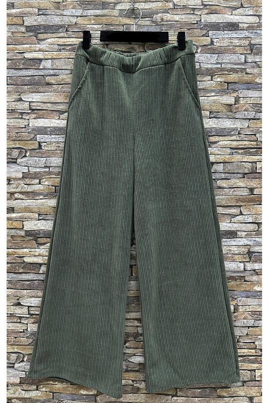 Pantalons Femme Kaki ELLE STYLE HS_600_ANAIS Efashion Paris