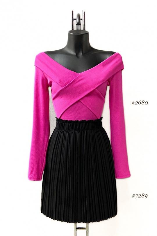 Tops Femme FUCHSIA ELLE STYLE HD_2680_FANNY Efashion Paris