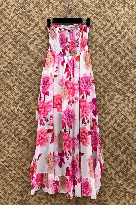 Robes longues Femme Framboise/orange ELLE STYLE GL_9910_ALL2024_MADY Efashion Paris