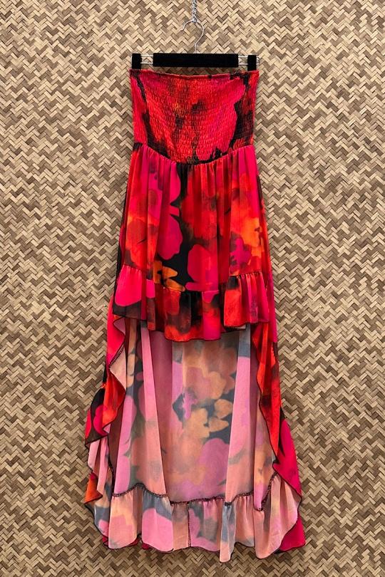 Robes longues Femme Framboise/orange ELLE STYLE GL_9910_ALL2024_MADY Efashion Paris