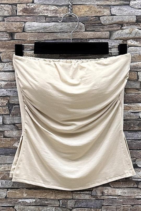 Tops Femme Blanc ELLE STYLE HS_6432_BULMA Efashion Paris