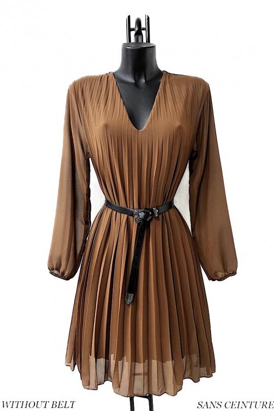 Robes courtes Femme Beige ELLE STYLE NF_21635_UNI_SANIA Efashion Paris