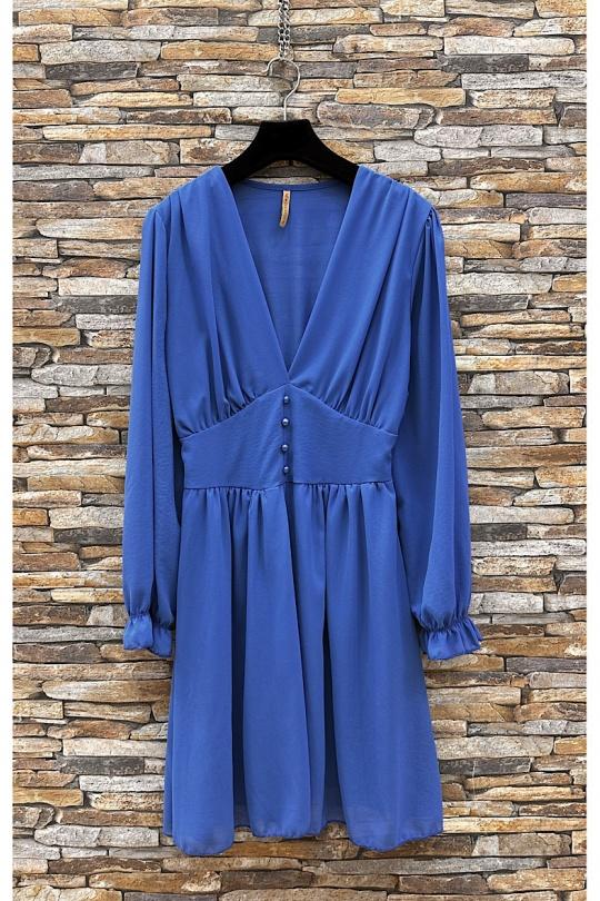 Robes courtes Femme Vert bouteille ELLE STYLE GL_8944_UNI_JULIETTE Efashion Paris