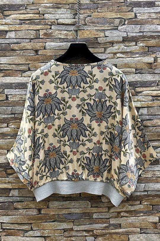 Blouses Femme Tan ELLE STYLE TYR_D5153_TOUS_GILETTA Efashion Paris