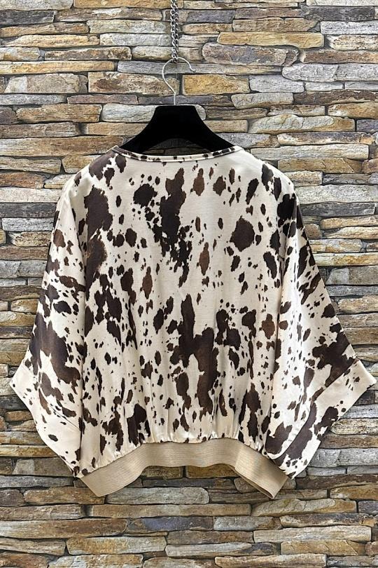 Blouses Femme Tan ELLE STYLE TYR_D5153_TOUS_GILETTA Efashion Paris