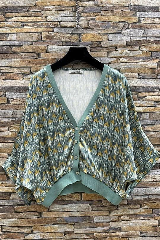 Blouses Femme Tan ELLE STYLE TYR_D5153_TOUS_GILETTA Efashion Paris